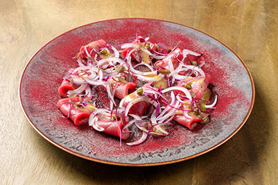 マグロのカルパッチョ